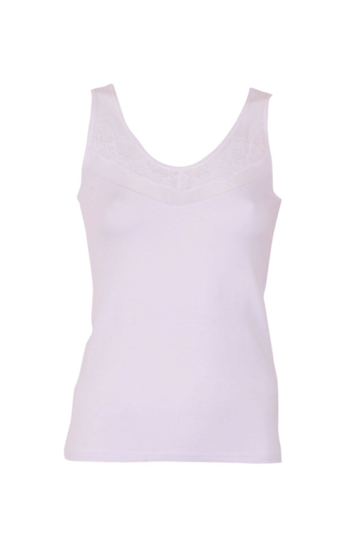 Modal Vests with Tulle Details
