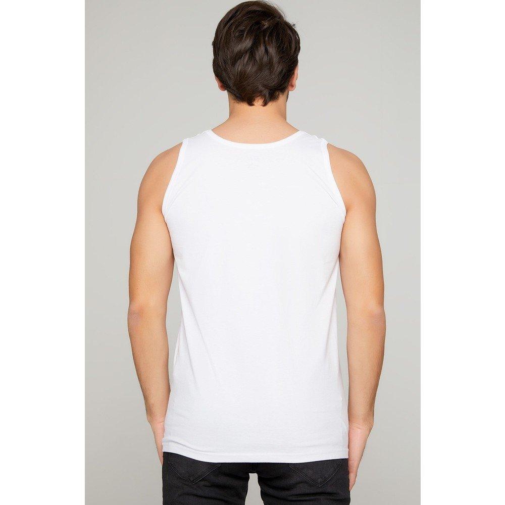 Pack of 5 Men Plain Cotton Vests