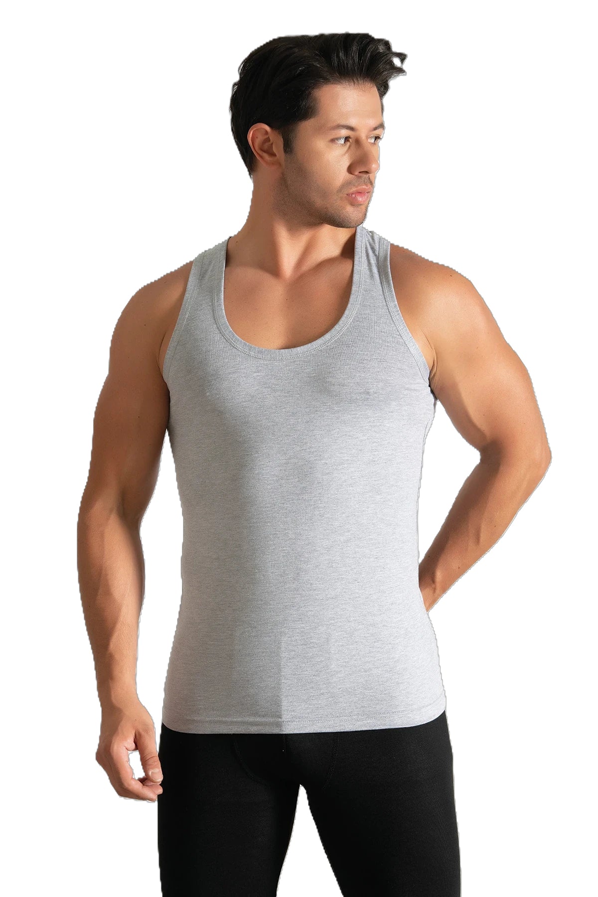 2 Pairs Men Modal Stretchy Vests