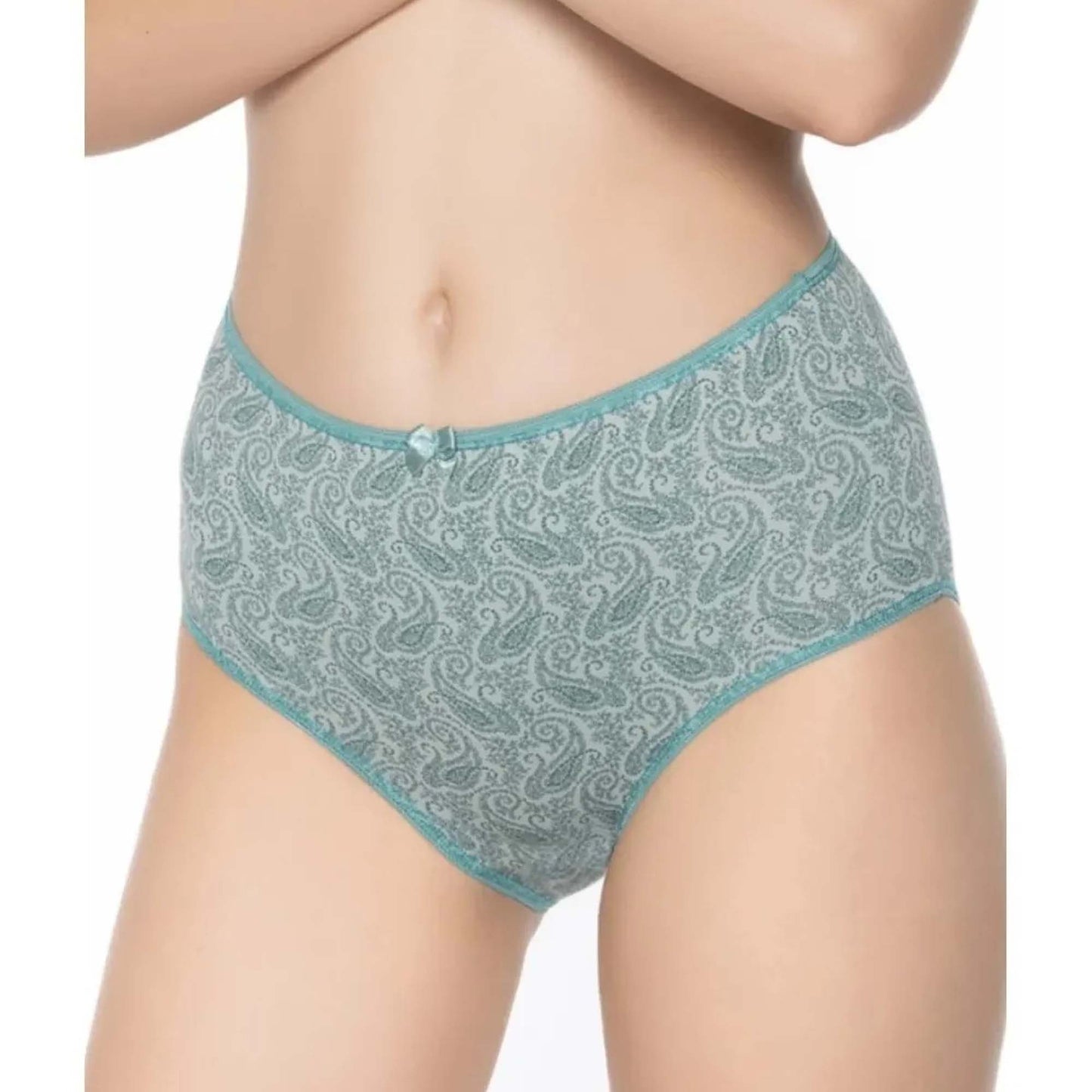 Pack of 4 High Waisted Cotton Brief