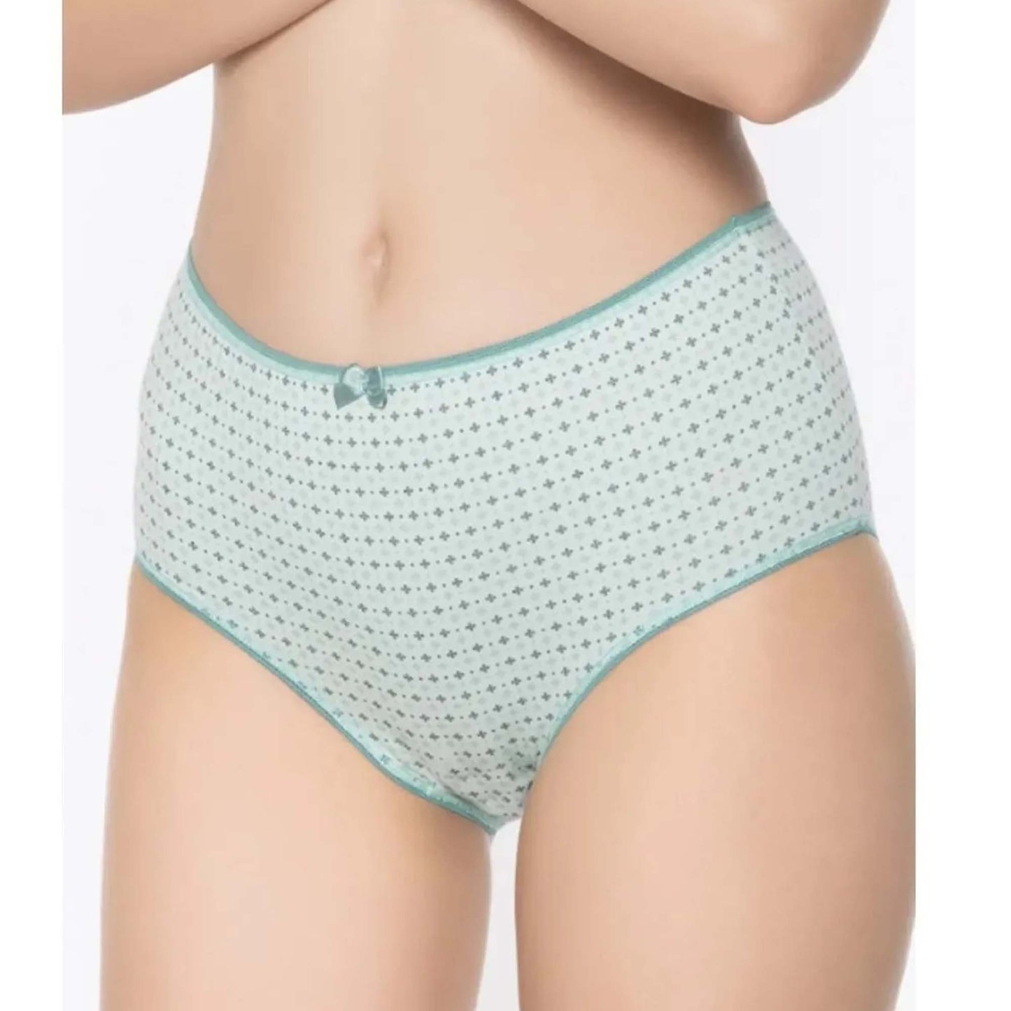 Pack of 4 High Waisted Cotton Brief