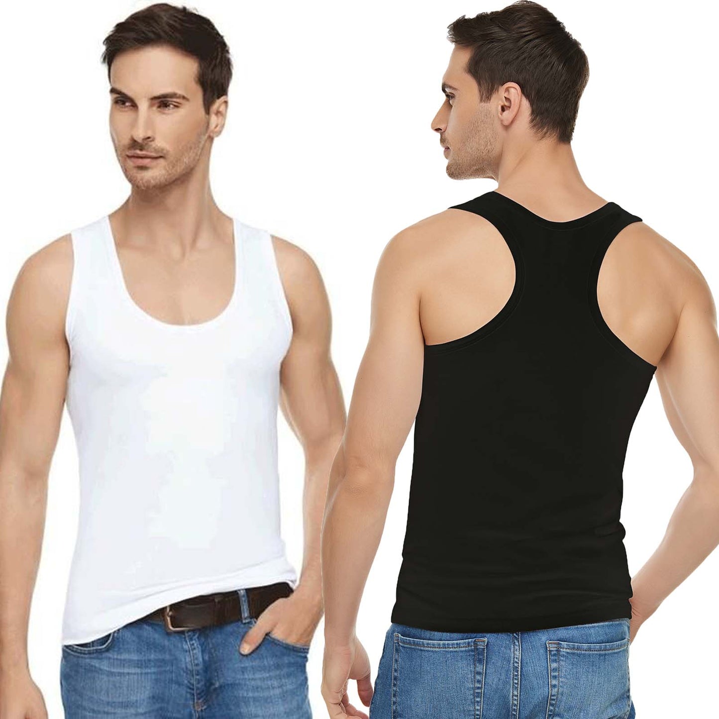 Men Racer Back Vests