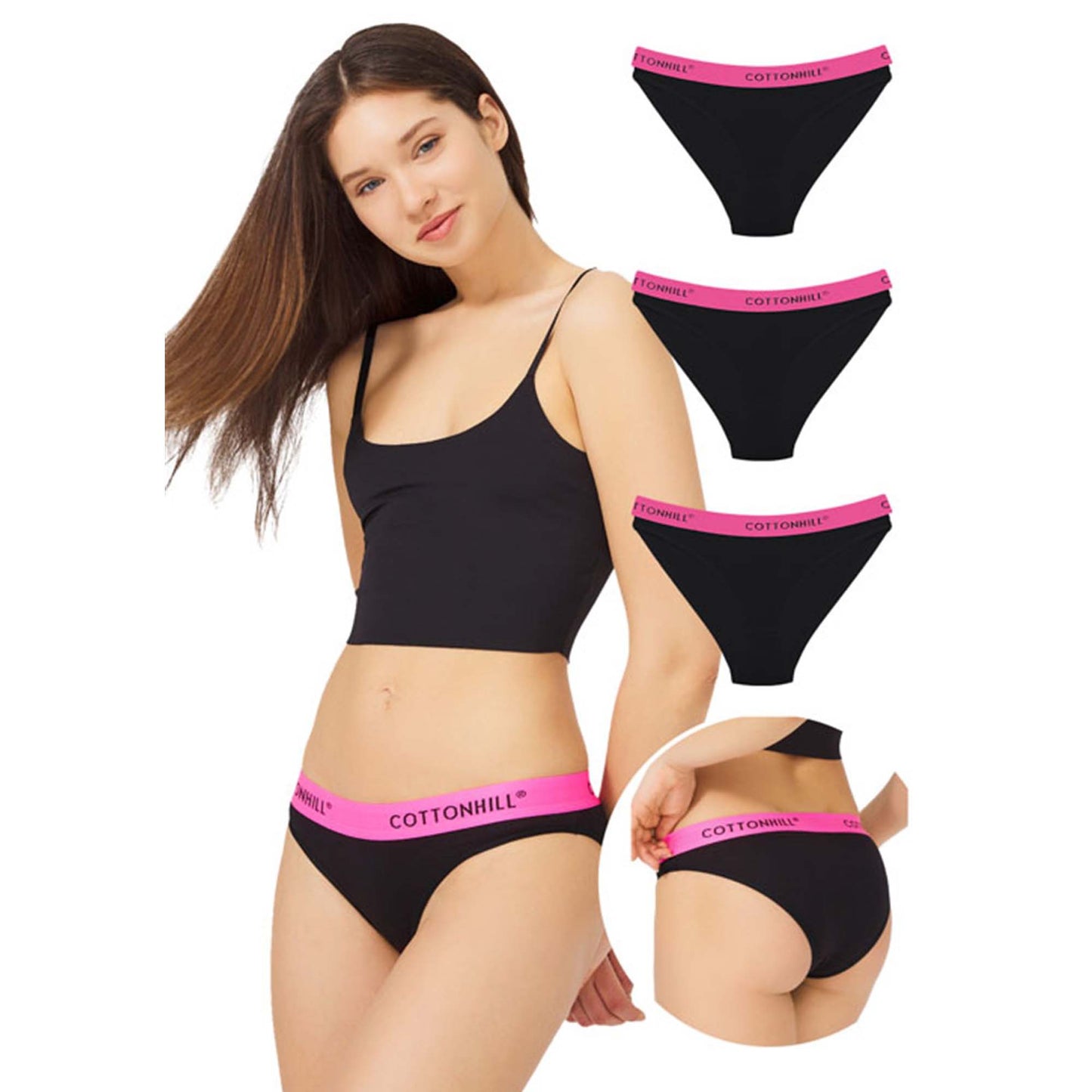 Basic Cotton Bikini Women Panty