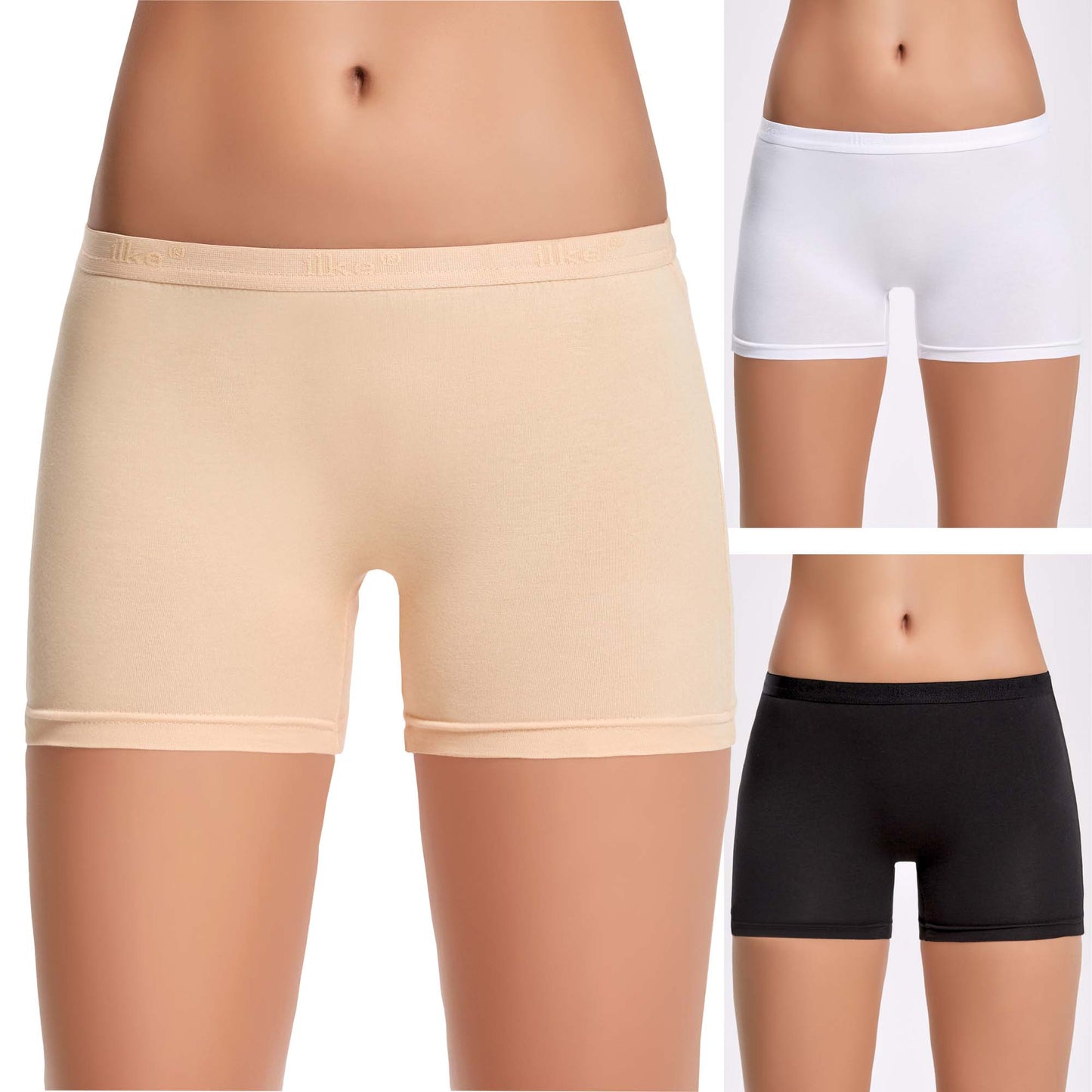 Cotton Mini Cycling Shorts