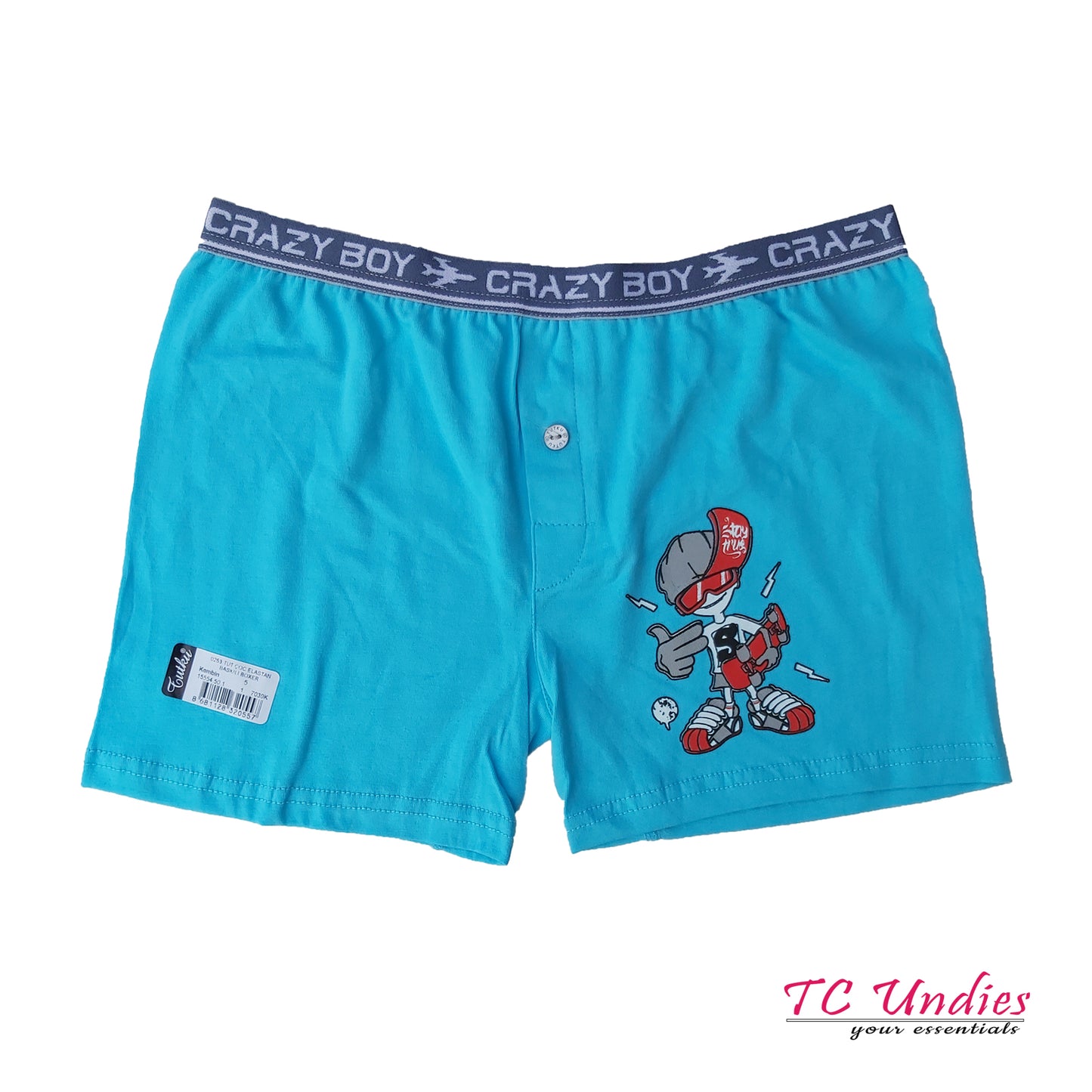 4 Pairs Boys Boxer Shorts