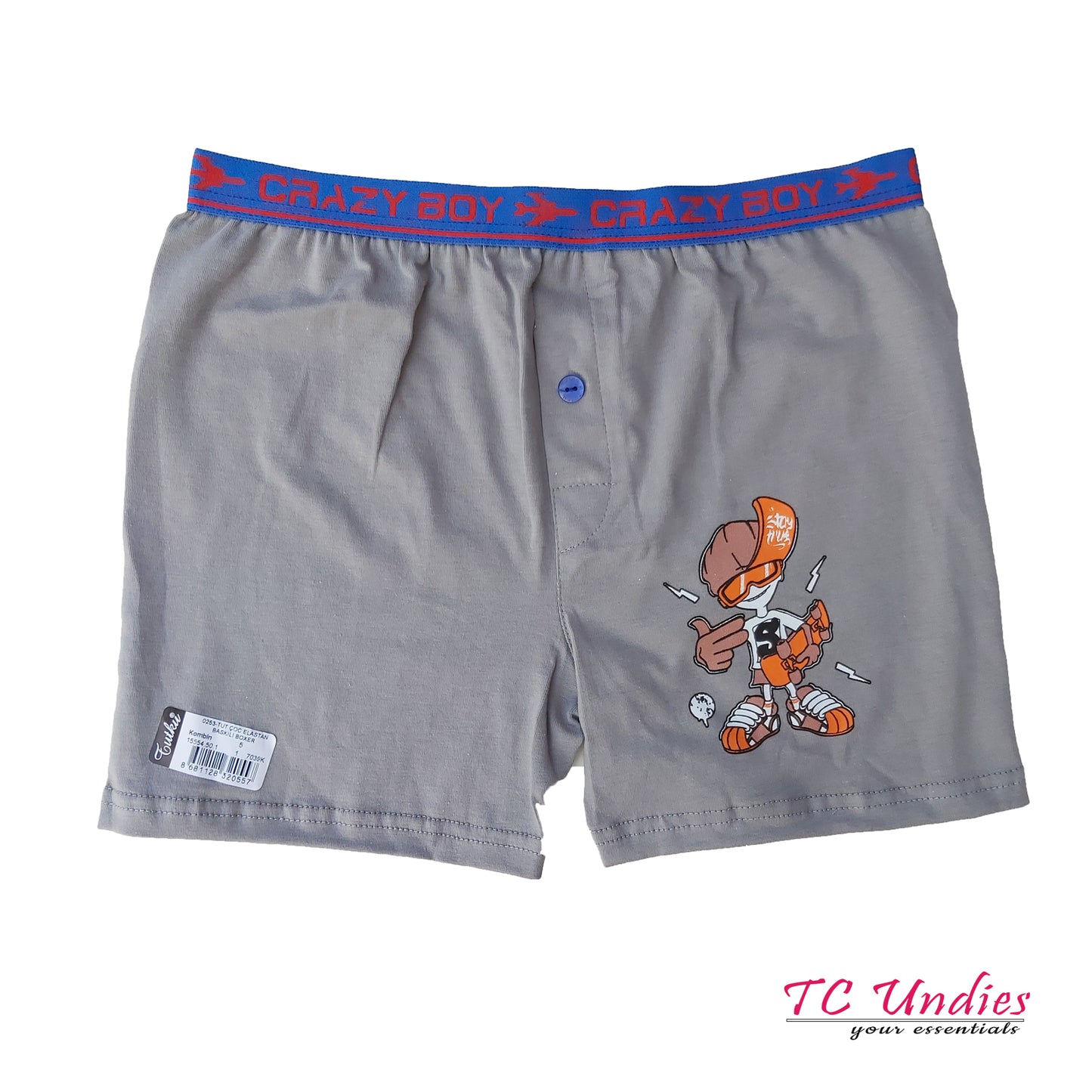 4 Pairs Boys Boxer Shorts