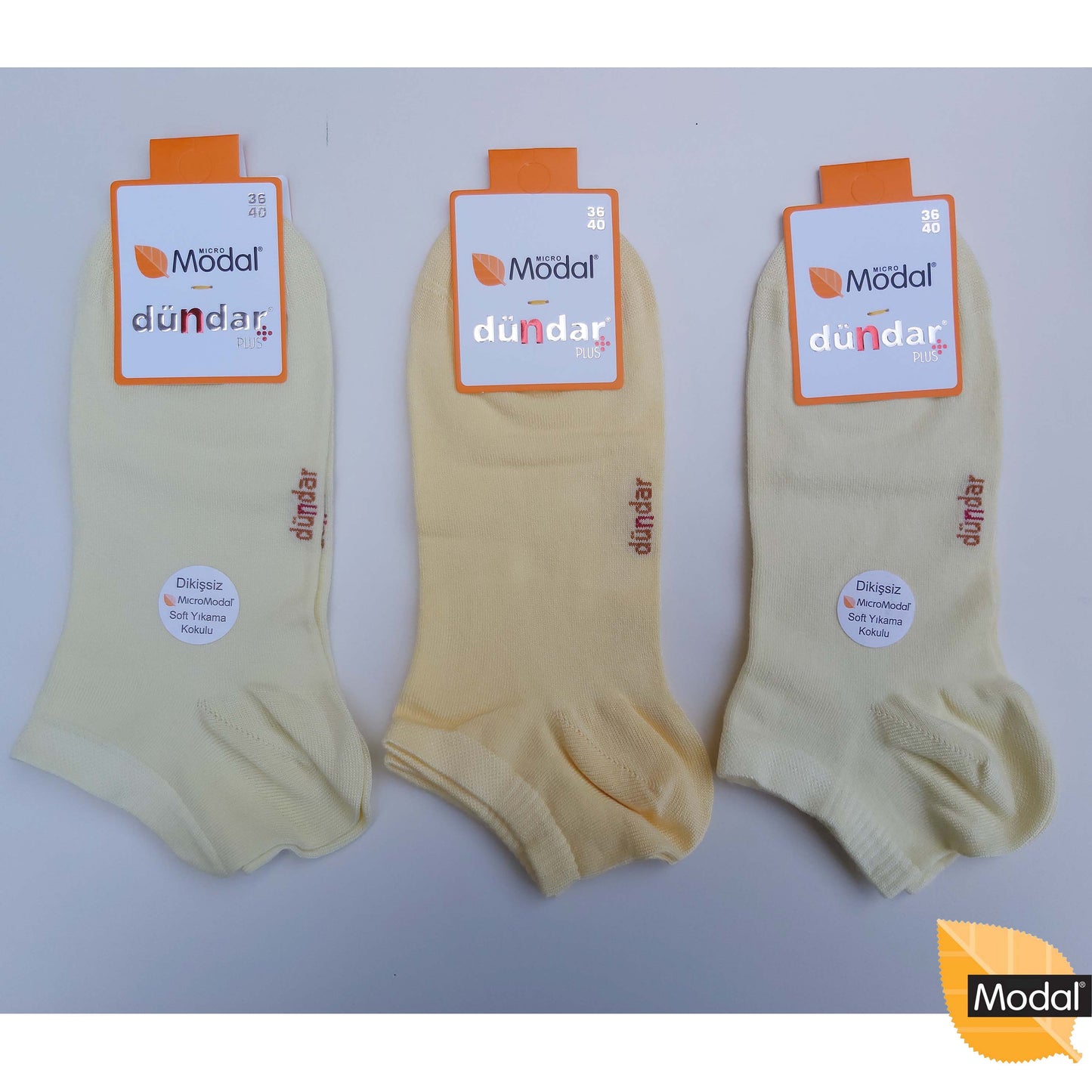 2 Pairs Womens Low Cut MODAL Socks Anti-Bacterial