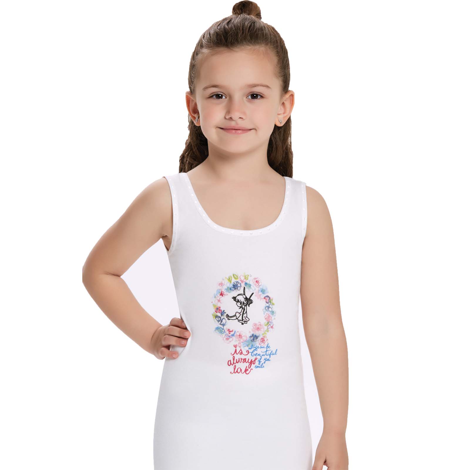 Girls deals cotton vest