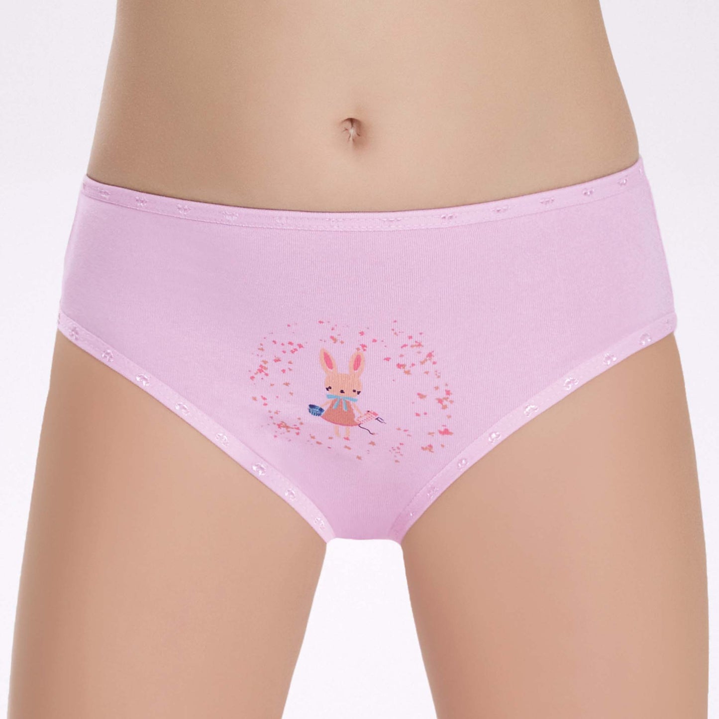 6 Pack Girls Cotton Briefs