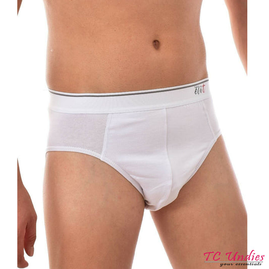 Men Cotton Slips with Elastic Waistband